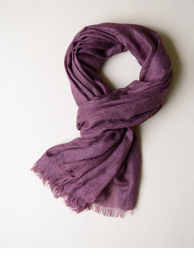 Ikdienas vienkrāsains vīriešu šalle - rudens