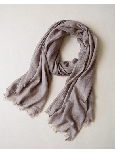 Ikdienas vienkrāsains vīriešu šalle - rudens