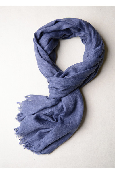 Ikdienas vienkrāsains vīriešu šalle - rudens