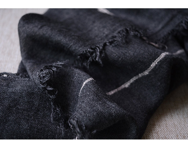 Ikdienas vienkrāsains vīriešu šalle - rudens