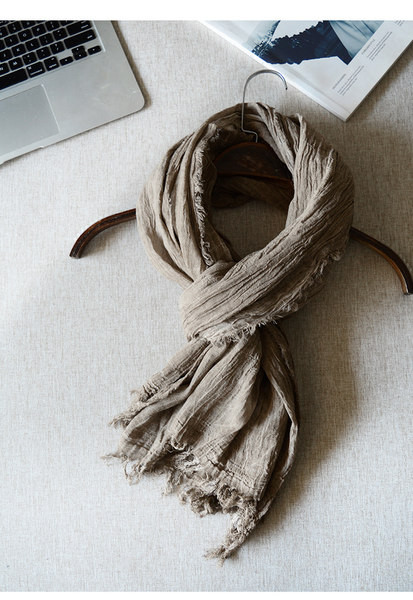 Moderan muški šal - jednobojan