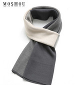 Muški jesensko-zimski šal sa natpisom