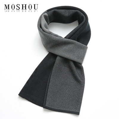 Muški jesensko-zimski šal sa natpisom