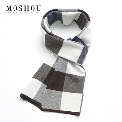 Muški jesensko-zimski šal sa natpisom