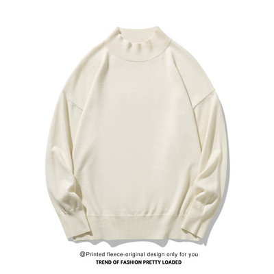 Ανδρικό πουλόβερ με ψηλό γιακά σε διάφορα χρώματα