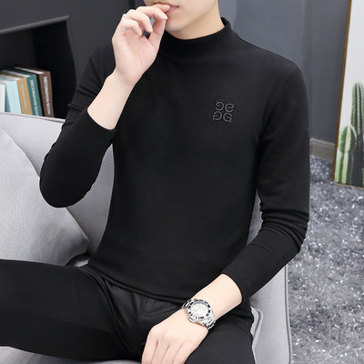 Φθινοπωρινή ανδρική μπλούζα με επιγραφή