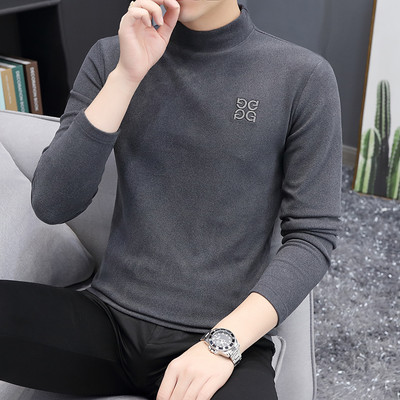 Φθινοπωρινή ανδρική μπλούζα με επιγραφή