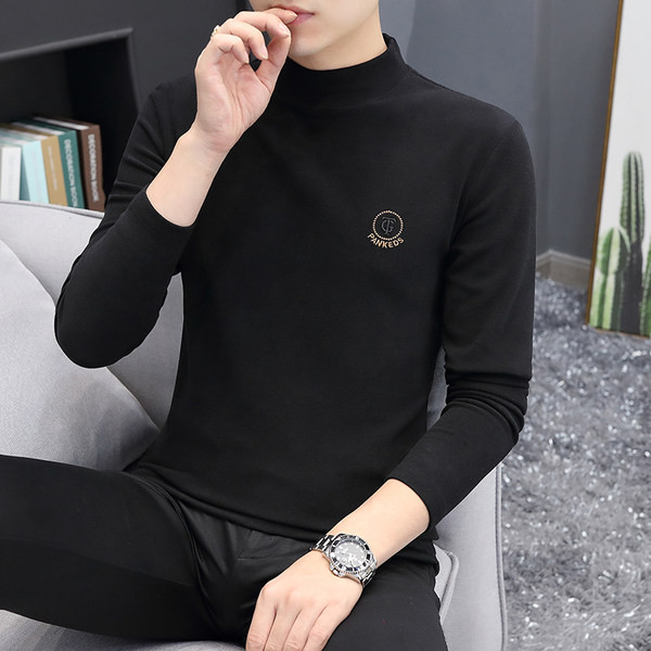 Φθινοπωρινή ανδρική μπλούζα με επιγραφή