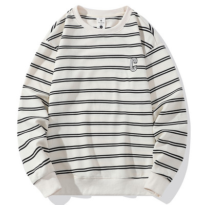 Vīriešu svītrains džemperis četrās krāsās