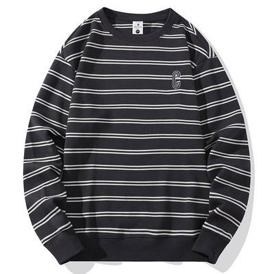 Vīriešu svītrains džemperis četrās krāsās