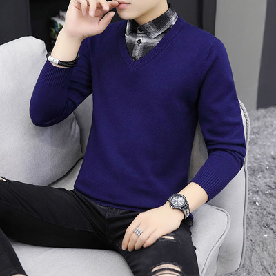 Ανδρικό πουλόβερ καθαρό σχέδιο