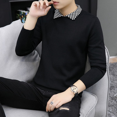 Ανδρικό πουλόβερ καθαρό σχέδιο