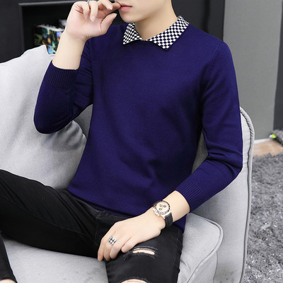 Ανδρικό πουλόβερ καθαρό σχέδιο