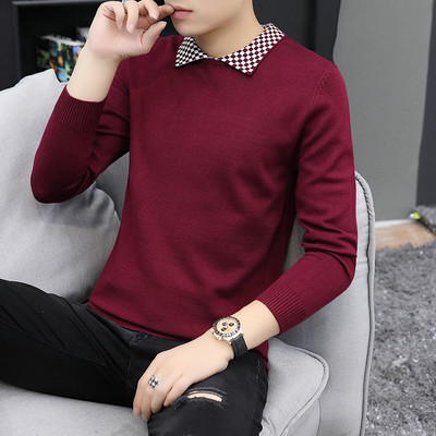 Ανδρικό πουλόβερ καθαρό σχέδιο