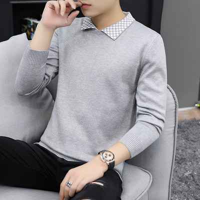 Ανδρικό πουλόβερ καθαρό σχέδιο