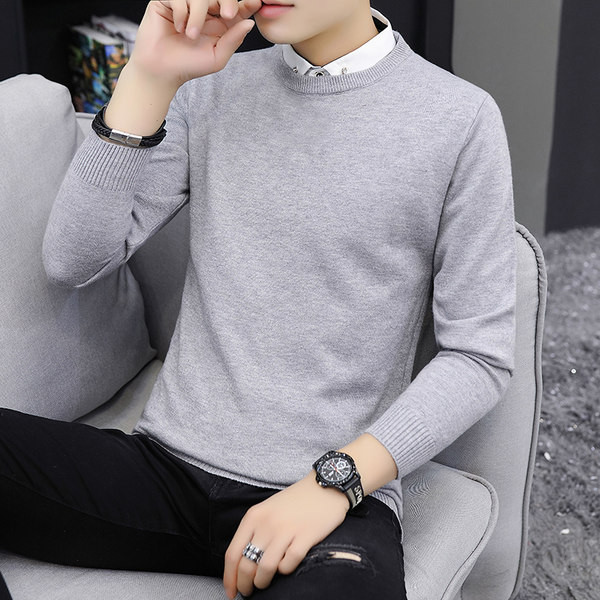 Ανδρικό πουλόβερ καθαρό σχέδιο