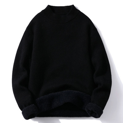 Vīriešu ziemas blūze ar plīša oderi