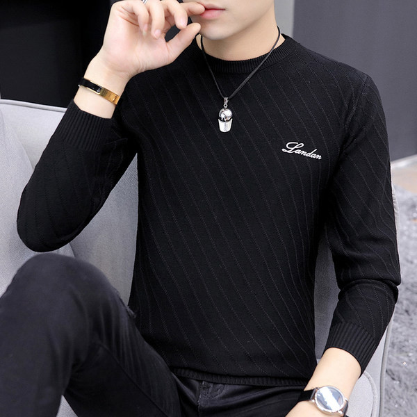 Muški pulover sa vezom u tri boje