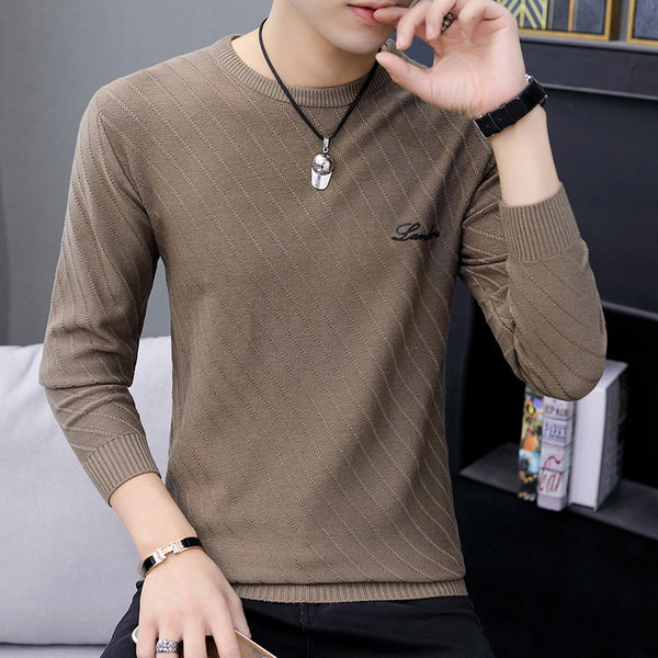 Muški pulover sa vezom u tri boje