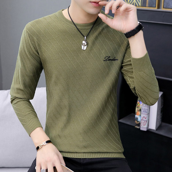 Muški pulover sa vezom u tri boje