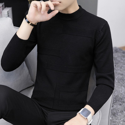 Ikdienas vīriešu blūze ar 3D efektu