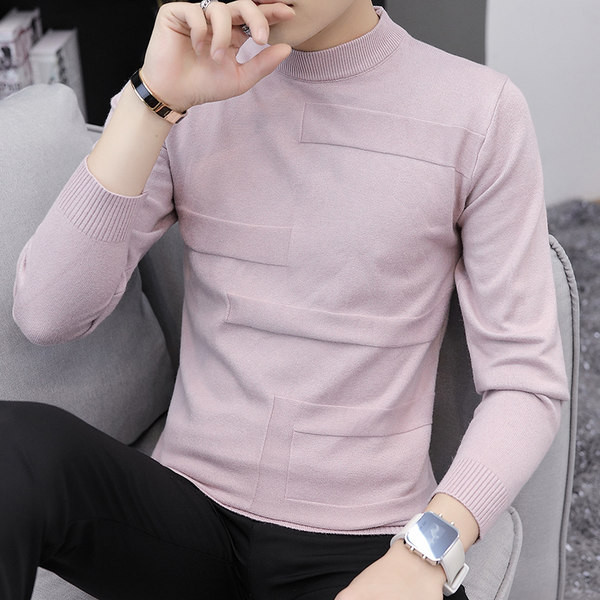 Ikdienas vīriešu blūze ar 3D efektu