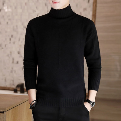 Muški pulover s visokim ovratnikom u više boja