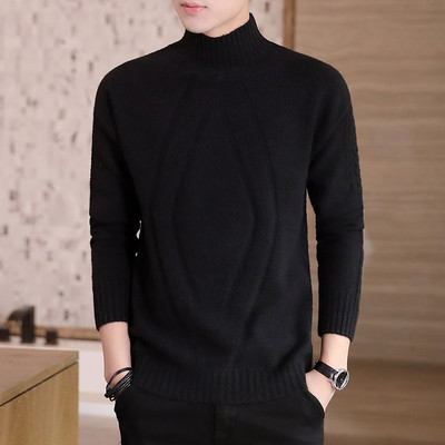 Muški pulover s visokim ovratnikom u više boja