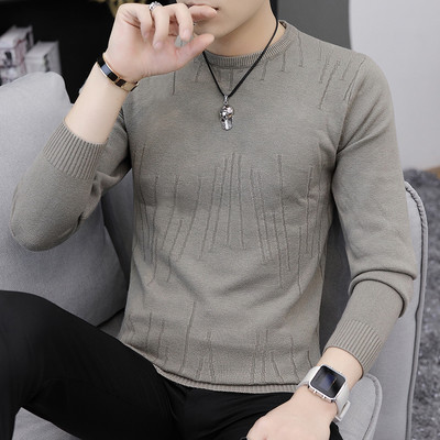 Jauna modeļa vīriešu ziemas džemperis ar garām piedurknēm