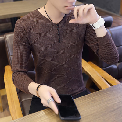 Vīriešu džemperis ar pogām