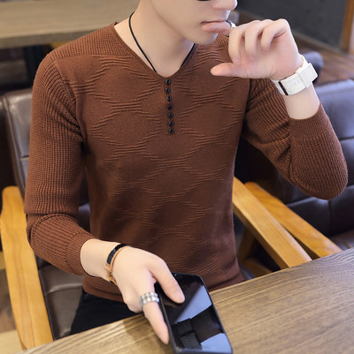 Vīriešu džemperis ar pogām