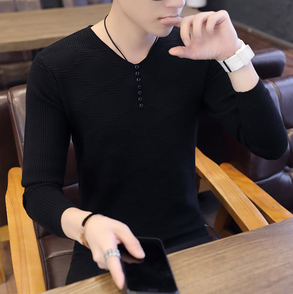 Vīriešu džemperis ar pogām