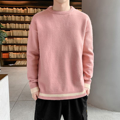 Novi model jesenskog muškog džempera sa ovalnom kragnom