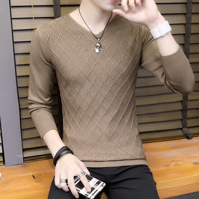 Eleganta vīriešu blūze ar V veida kakla izgriezumu