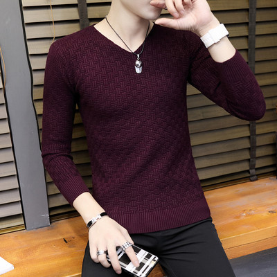 Eleganta vīriešu blūze ar V veida kakla izgriezumu