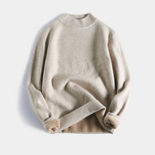 Ανδρικό πουλόβερ με φόδρα