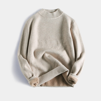 Ανδρικό πουλόβερ με φόδρα