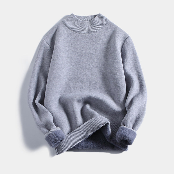 Ανδρικό πουλόβερ με φόδρα