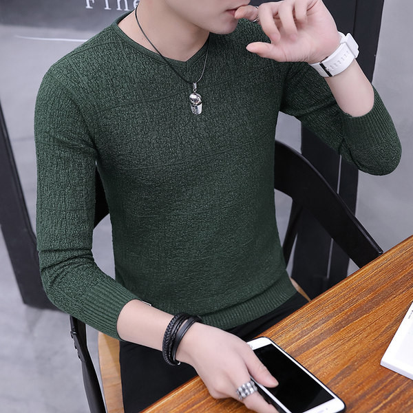 Ανδρικό πουλόβερ με φόδρα σε πολλά χρώματα