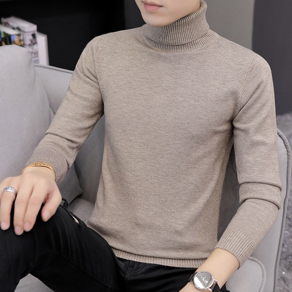 Ανδρικό πουλόβερ - γιακάς polo σε διάφορα χρώματα