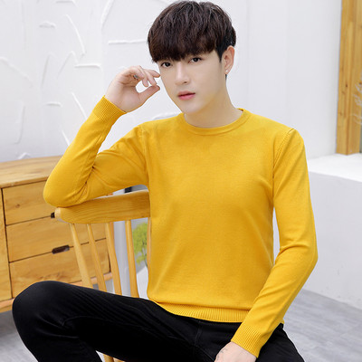 Rudens vīriešu džemperis - tīrs modelis