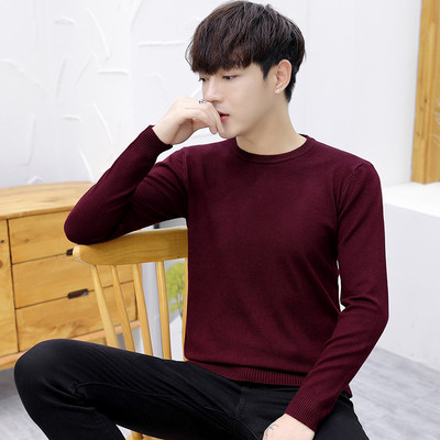 Rudens vīriešu džemperis - tīrs modelis