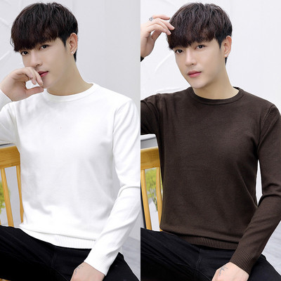 Rudens vīriešu džemperis - tīrs modelis