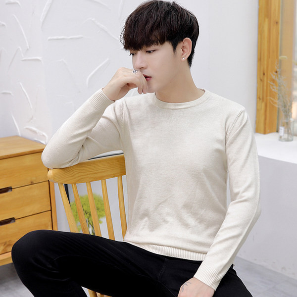 Rudens vīriešu džemperis - tīrs modelis