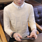 Ikdienas vīriešu džemperis trīs krāsās