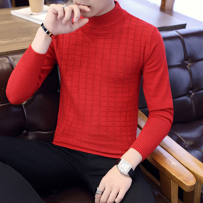 Ανδρικό μοντέλο με casual πουλόβερ