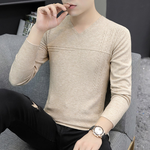 Piegulošs vīriešu džemperis ar apdruku