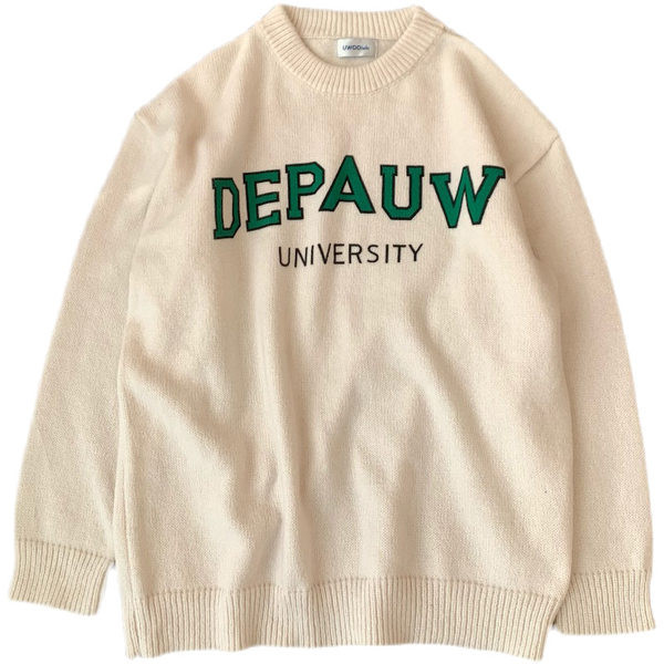 Ανδρικό πουλόβερ με στάμπα