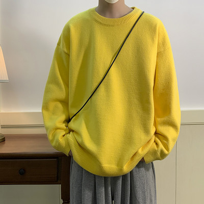 Ανδρικό πουλόβερ Casual - Φαρδύ σχέδιο