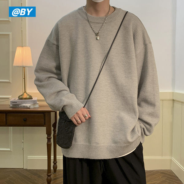 Ανδρικό πουλόβερ Casual - Φαρδύ σχέδιο